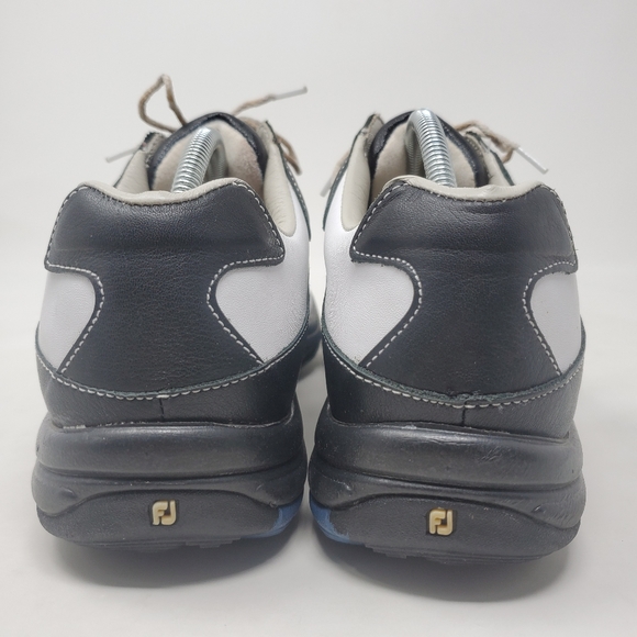 Woman’s FootJoy Contour Series White Black Golf Sh - Picture 7 of 11